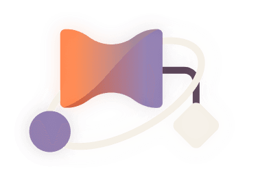 Transactions feature abstract illustration.